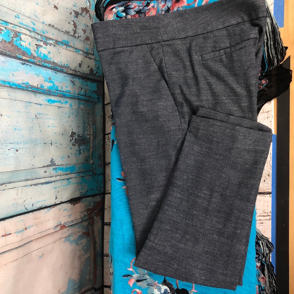 LOFT Gray Marisa Pants Size 8 - Gray